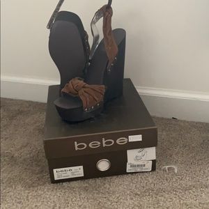 Bebe Wedge heel shoe